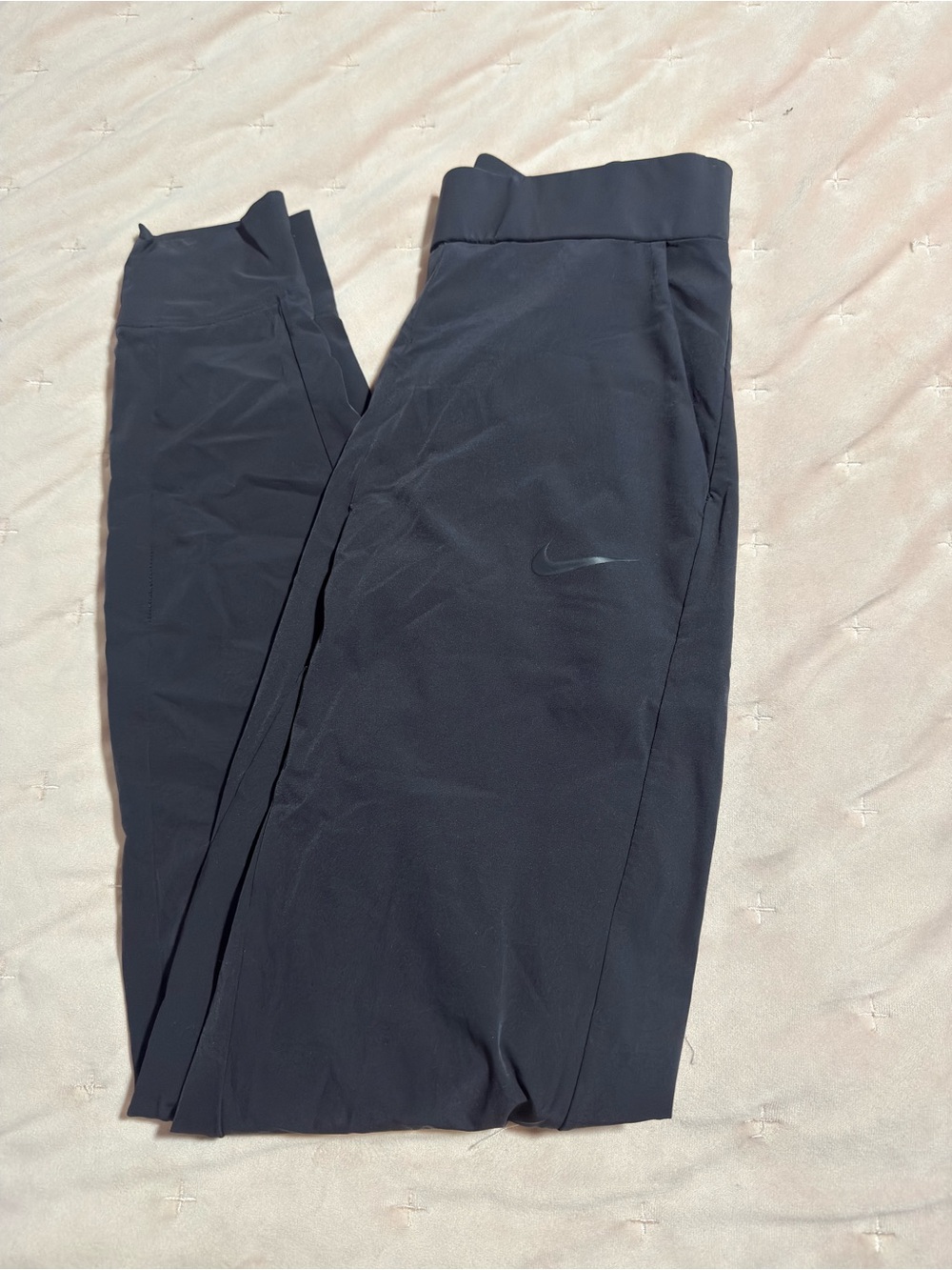 Nike Dri-FIT Black Jogger Pants XS Athletic Tapered Activewear Women - Picture 3 of 4